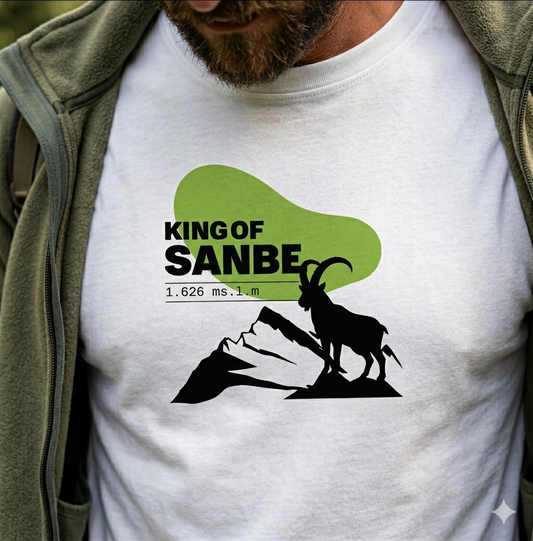 T-shirt King of Sanbe - Stambecco