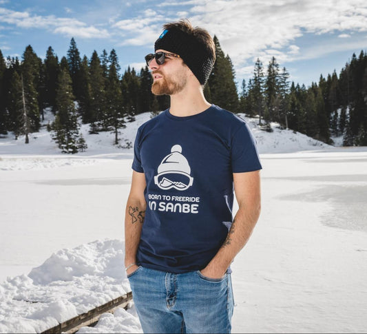 T-Shirt Born to freeride