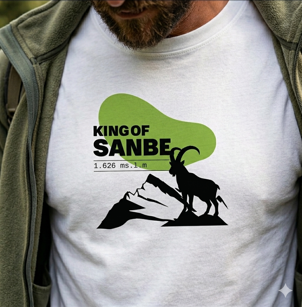T-shirt King of Sanbe - Stambecco