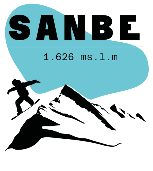 T-shirt Sanbe Snowboarder